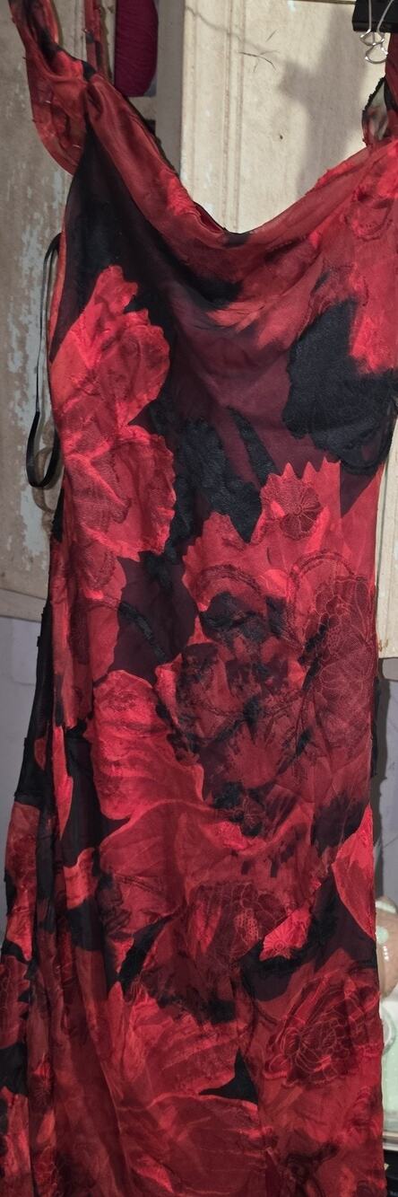 Invitee XS Red Black Dress Sleeveless NWT
